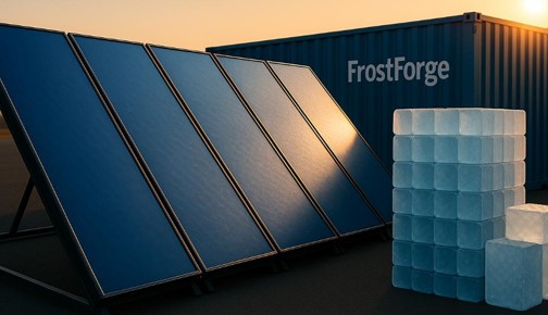 Frost Rig FrostForge | Ice From Sunlight — Solar Cooling